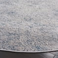 thumbnail image 3 of SAFAVIEH Vogue Peregrine Abstract Area Rug, Grey/Blue, 6'7" x 6'7" Round, 3 of 8