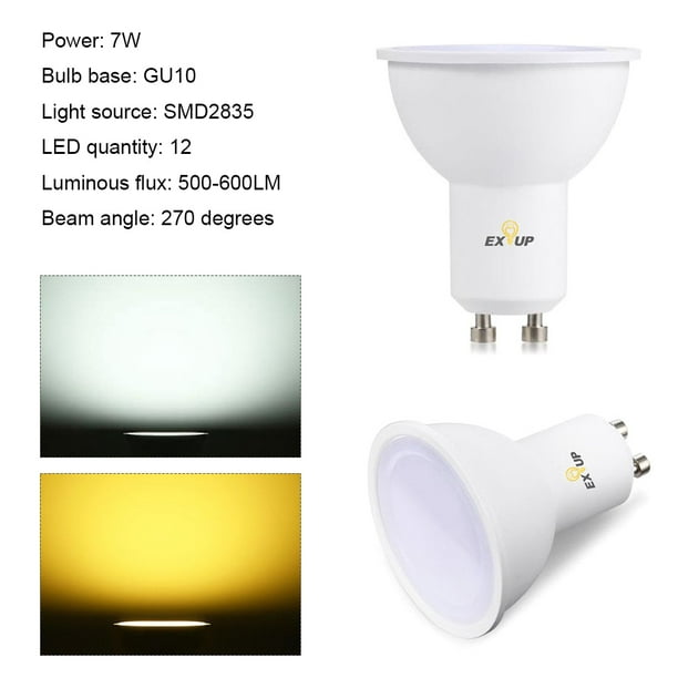 Ampoule LED GU10 blanche - Bluetooth