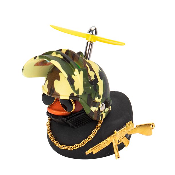 Accesorios De Motocicleta Casco Roto Viento Pequeño Pato Negro Salpicadero Espejo Retrovisor De Pie Camuflaje Mini huangjie unisex
