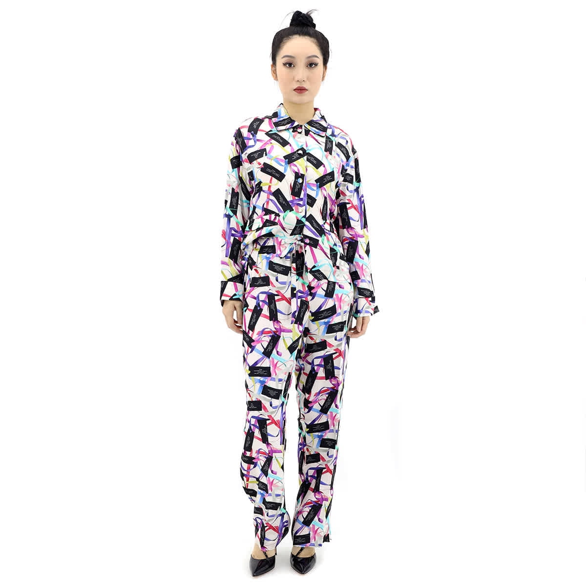 新品】MARC JACOBS リボンプリント パジャマ 【公式通販】 新品】MARC JACOBS リボンプリント パジャマ 【公式通販】