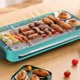 thumbnail image 4 of Guardoinrt Small Dining Table Barbecue Grill With Indoor Smoke-free Six Level Temperature Control Easy To Clean Electric Grill, 4 of 6