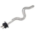 thumbnail image 1 of DERNORD 240V 5500W Tri-clamp Ripple Heating Element Stainless Steel Immersion Water Heater with 3-Wire Electrical Locking Plug (2 Inch Tri clamp), 1 of 4