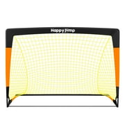 Happy Jump Portable Soccer Goal 3x2.2ft Pop Up Soccer Net for Kids Backyard Training, 1 Pack