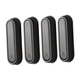 thumbnail image 3 of 4 piezas de metal plegable plegable ganchos de montaje de montaje entradas de gancho con tornillos resistentes ensamblaje sencillo multifuncional 90  degree Gris, 3 of 9