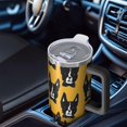 thumbnail image 6 of OBREWU Boston Terrier Tumbler with Handle and Lid,Boston Terrier 40oz Double Wall Vacuum Insulated Tumbler,Cups Gift for Women and Men, 6 of 7