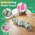 thumbnail image 4 of Túnel para Gatos Pawaboo en Forma de S con Pelotas y Cascabeles 25x97 cm, 4 of 7