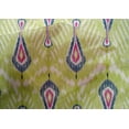 thumbnail image 4 of oneOone Cotton Silk Fabric Big Motif Ikat Decor Fabric Printed BTY 42 Inch Wide, 4 of 4