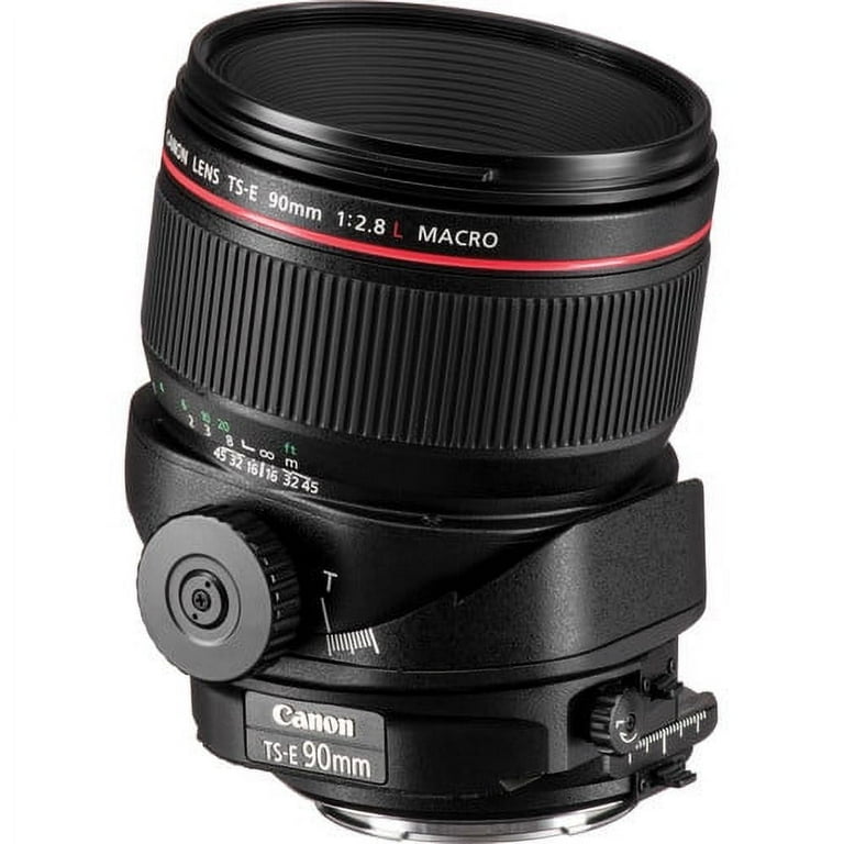 Canon TS-E 90mm F/2.8L Macro Tilt-Shift Lens (Intl Model) Includes Filter  Set - Walmart.com