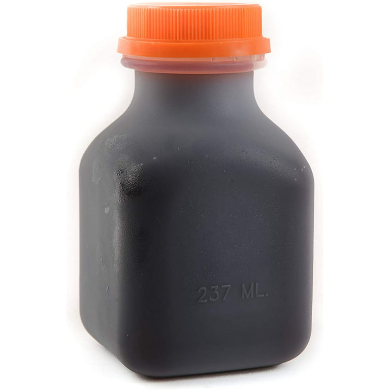 [200 Pack] 16 oz Empty Plastic Juice Bottles with Tamper Evident Caps -  Smoothie Bottles - Ideal for Juices, Milk, Smoothies, Picnic's, Nutcracker
