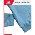 thumbnail image 3 of Sudadera New Balance Performance Fleece para niñas de 7 a 8 años, azul, 3 of 7