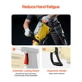 thumbnail image 6 of Demolition Jack Hammer, 2200W Electric Concrete Breaker, 1350 BPM Heavy Duty Jackhammer with 4 Chisels, 360° Handle for Trenching, Breaking Concrete & Stone, 6 of 6