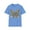 Carolina Blue, variant on Butterfly Shirt, T Shirt with Butterfly, Monarch Shirt