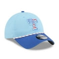 thumbnail image 3 of Men's New Era Light Blue/Royal Texas Rangers 2025 Fourth of July 9TWENTY Adjustable Hat, 3 of 5