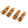 thumbnail image 2 of Vástagos Válvula Neumático Sin Cámara para Coche Aire Aluminio (dorado) 4 Uds., 2 of 6
