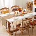 thumbnail image 4 of Table Runner 36 Inches Long, Sand Beige Decorative Table Runner for Party Wedding Home Decor, Boho Modern Minimalist Linen Texture Dresser Scarves for Bedroom Kitchen Tables Decor 13x36 Inch, 4 of 9