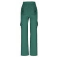 thumbnail image 6 of Stretch Waist Button Pocket Loose Pants, Women's Workout Leggings Gym Tights with Elastic Waistband, Casual Yoga Lounge Pants for Fitness Gifts for Women | CSEONE,Green L, 6 of 9