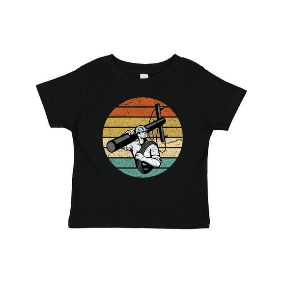 Inktastic Lineman Retro Line Worker Boys Baby T-Shirt
