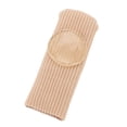 thumbnail image 1 of TOE PROTECTOR REDUCE SORENESS SEBS CLOSED SOFT TOE SURFACE FABRIC SLEEVE PROTECTORS SKIN COLOR 5PCS, 1 of 7
