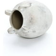 thumbnail image 6 of LuxenHome Vintage Ceramic Round Vase Multi Gray and White Terracotta Vaes with Handles Farmhouse Decor,Pottery Vase Living Room Decor,Large Waterpoof Vases Home Decor 11-Inch, 6 of 7