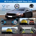 thumbnail image 2 of Pantalla Carplay para automóvil, estéreo portátil inalámbrico HD IPS de 10.26 "para Apple Carplay y Android Auto, receptores de audio para automóvil con cámara de tablero 4K/cámara trasera 1080P, nave, 2 of 5