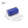thumbnail image 2 of Unique Bargains Smooth Solid Color Faux Leather Sheets, PU Leather for DIY 10 x 135cm Blue, 2 of 4