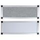 thumbnail image 2 of Gray Trade Show Display System Optional Header Panel Board Aluminum Frame Logo, 2 of 4