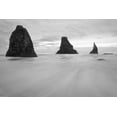 thumbnail image 2 of Hellmann, Stan 14x11 White Modern Wood Framed Museum Art Print Titled - Bandon BW, 2 of 4