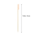 thumbnail image 4 of 200 Pcs Toothpicks Roasting Sticks Catering Supplies Eco-friendly BBQ Bamboo Skewers Wooden Skewers, 4 of 6