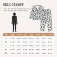 thumbnail image 4 of Fotbe Funny Excavator Conjunto de Pijama de Manga Larga para Mujer con Estampado, Ropa de Dormir de 2 Piezas, Conjunto de Casa Suave y Cómodo con Bolsillos-Large, 4 of 7