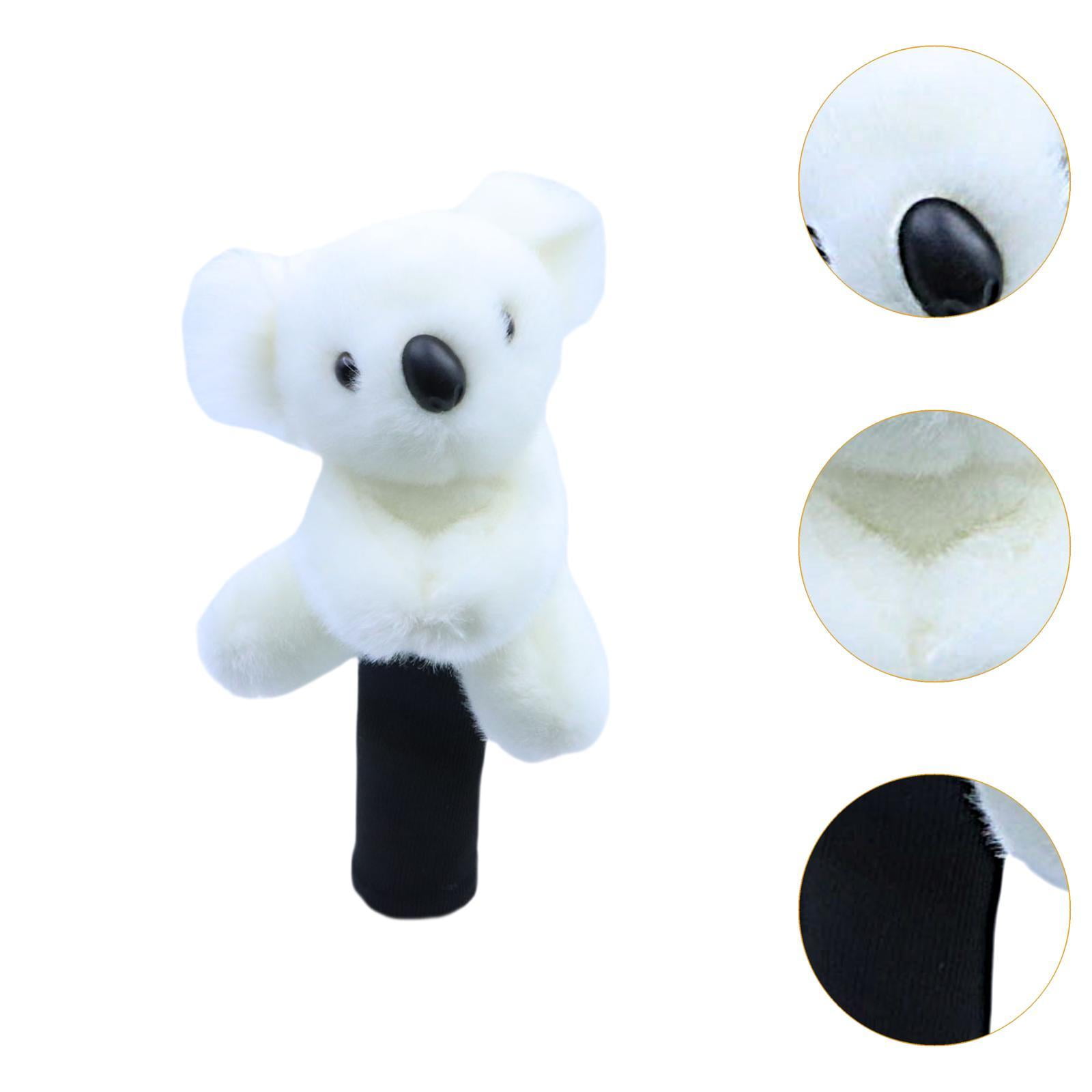 Baoblaze Golf Headcover Lovely for Drivers Hybrid Golf Accessories,Golf Gift,Lightweight, White
