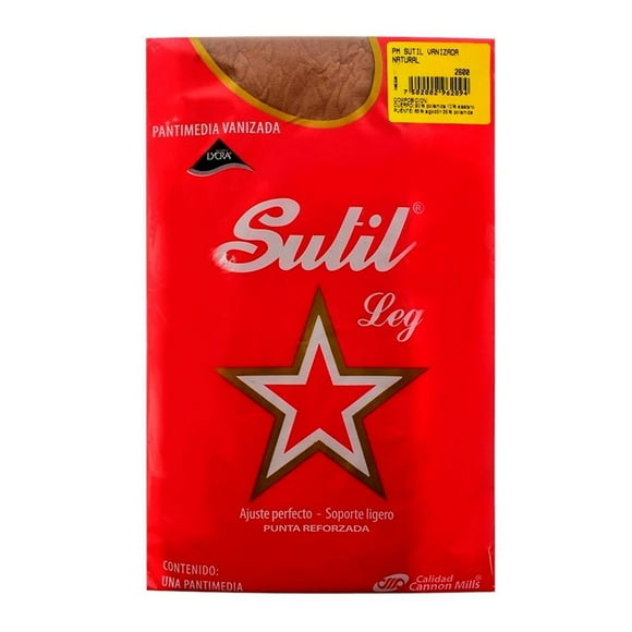 Pantimedia Sutil Talla G Vanizada Natural