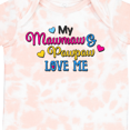 thumbnail image 4 of Inktastic My Mawmaw and Pawpaw Love Me with Hearts Boys or Girls Baby Bodysuit, 4 of 5