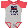 thumbnail image 3 of Inktastic Firefighter Uncle Fireman Nephew Boys or Girls Baby Bodysuit, 3 of 5