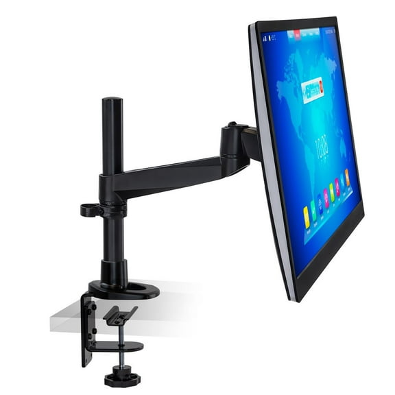 Mount-It! Monitor Desk Mount | Fits Screens up to 30" Screens | TAA Compliant | Black