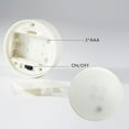 thumbnail image 3 of 2 Pack Halloween LED Pumpkin Lights with Remote and Timer White Color Flickering Battery Operated Decor Jack-O-Lantern Flameless Electric Candles for Pumpkin Home Outdoor Decorations, 3 of 6