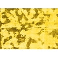 thumbnail image 1 of Ahgly Company Machine Washable Indoor Rectangle Abstract Yellow Modern Area Rugs, 8' x 10', 1 of 4
