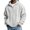2-White, variant on Telankuip Waffle Knit Hoodies for Men Full Zip Long Sleeve Hooded Sweatshirt Jackets Oversized Solid Color Raglan Sleeved Loose Lightweight Cozy Soft Casual Athletic Outerwear 2-White XXXXXL