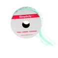 thumbnail image 2 of Simplicity Trim, Aqua 1 inch X 3 Yards Double Sheer Ruffled Elastic Trim, 2 of 6