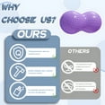 thumbnail image 4 of BESTSKY Exercise Ball,35.4"*17.7"*17.7" Pregnancy Ball,Anti-Slip Balance Ball,Purple, 4 of 7
