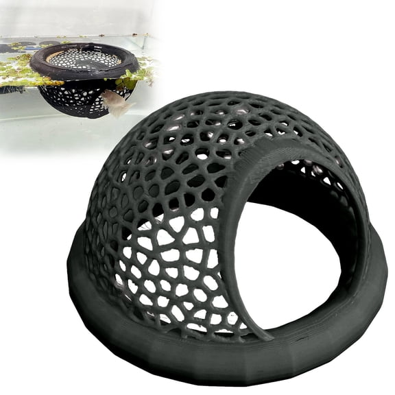 Betta Hammock Floating Resting Bed, Adjustable Suction Cup Mount Multi-Functional Hideout Feeding Station, Aquarium Tank Ornament Decor Accessories for Betta Fish Shrimp