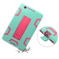 thumbnail image 6 of Mignova Heavy Duty rugged impact Hybrid Case with Build In Kickstand Protective Case For LG G Pad X 8.0 / LG GPad III 3 8.0 Inch Tablet + Screen Protector Film and stylus pen (Blue / Pink), 6 of 7