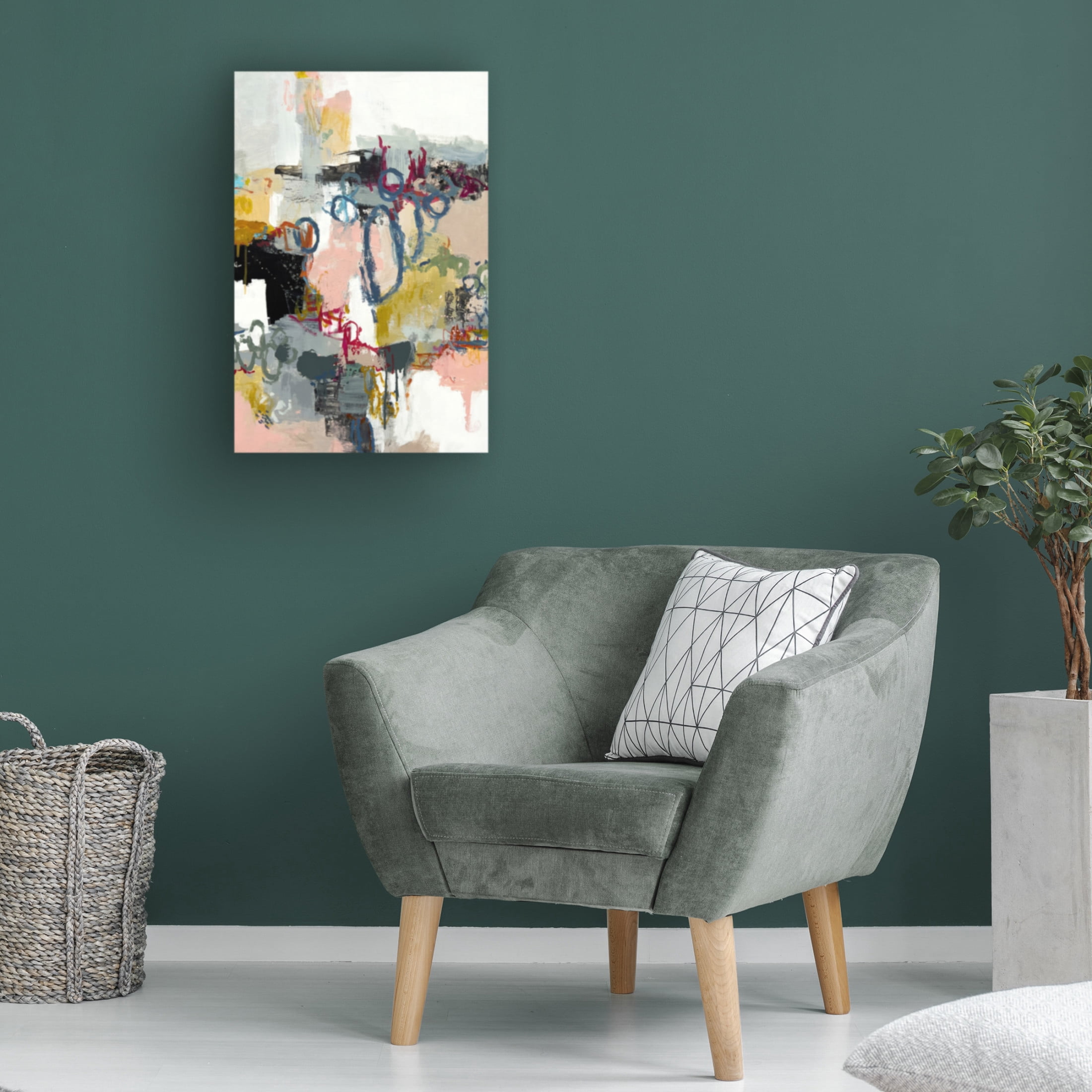 Canvas Wall Art - Jeffrey Tover 'Mansfield' Wall Art for Living Room, Bedroom, or Office Décor by Trademark Fine Art - 16 x 24 Inches