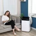 thumbnail image 3 of EastVita Portable Air Conditioner, 1,2000 BTU 3 in 1 Air Cooler with Fan & Dehumidifier, Quiet AC Unit Cools Rooms up to 450 sq.ft, Digital Display & Remote Control, 3 of 8