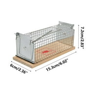 RKZDSR Automatic High Sensitivity Rat Cage - 2pc Set for Home, Outdoor, and Indoor Mouse Trapping in Gardens