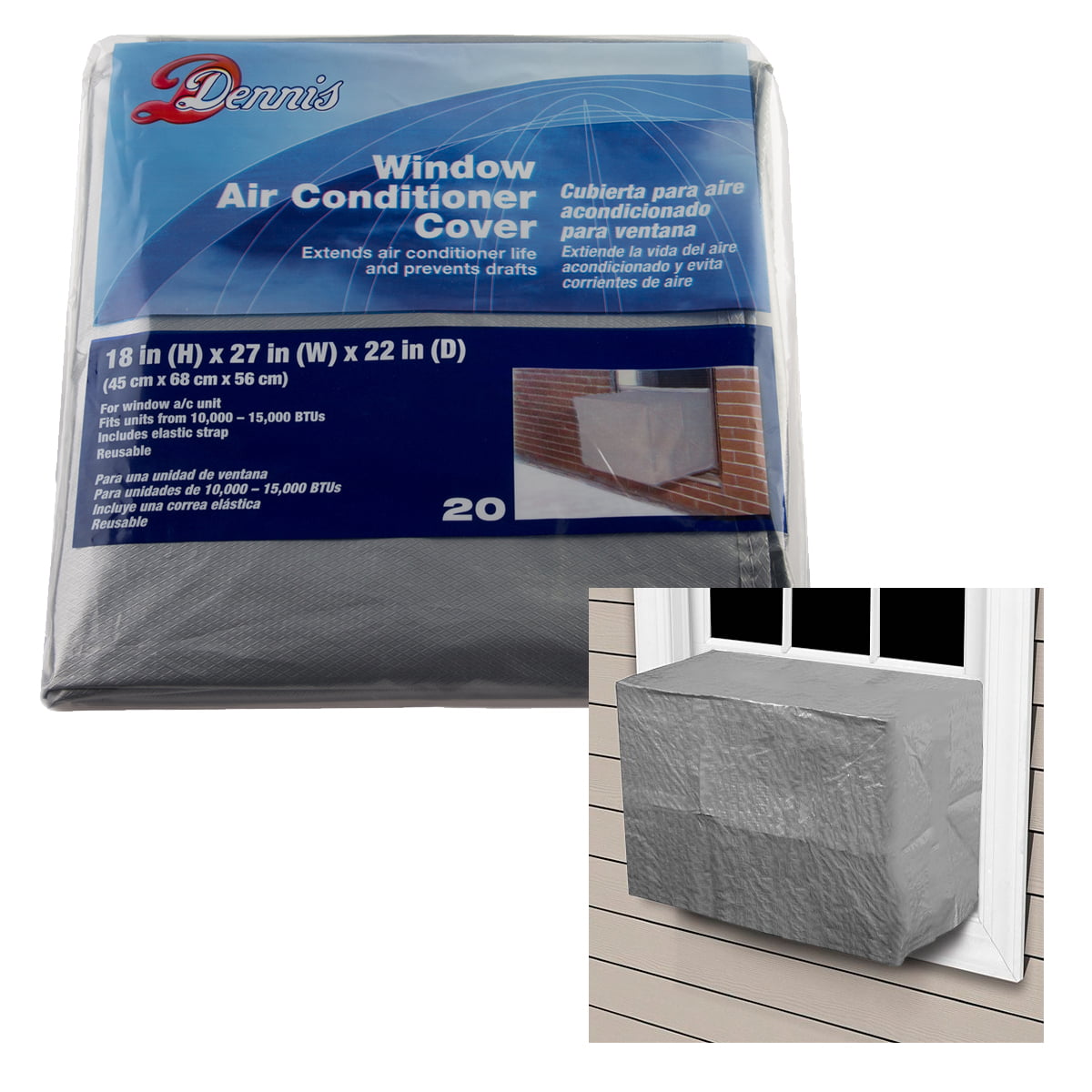 Dennis Outdoor Window Unit Air Conditioner Cover 20 Medium ...