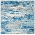 thumbnail image 2 of SAFAVIEH Evoke Frosina Abstract Area Rug, Light Blue/Gray, 6'7" x 6'7" Square, 2 of 12