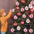 thumbnail image 5 of JoyMoreHome 2.36Inch Valentine's Day Ball Ornaments - 12 Pcs Red, Pink, White Hanging Baubles Set for Romantic Letter Tree Decoration, 5 of 9