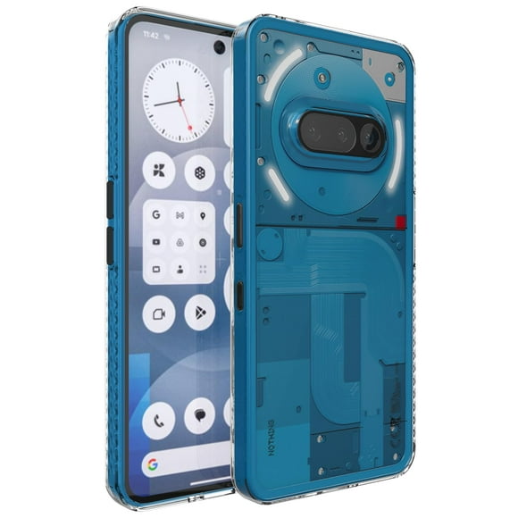 Funda de teléfono TUDIA LUCION para Nothing Phone 3a, transparente, a prueba de golpes