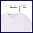 thumbnail image 3 of Camiseta French Toast de manga corta con cuello en V para niños, roja, talla 14, 3 of 6