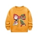 thumbnail image 5 of Sudadera sin capucha para niños, con estampado navideño, cuello redondo, manga larga, forro polar, para niños de talla mediana a grande, blusa de poliéster para niños., 5 of 6